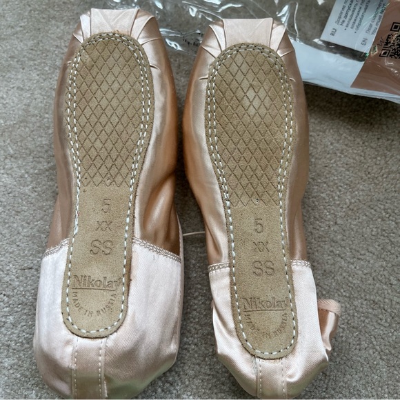NWT Nikolay 3007 “Pro” Pointe Shoes 5XX - Picture 3 of 6